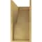 Ekena Millwork 11"W x 22"D x 22"H Classic Garner Rough Cedar Woodgrain TimberThane Corbel, Primed Tan CORUR11X22X22GARRCPR - alternate 3